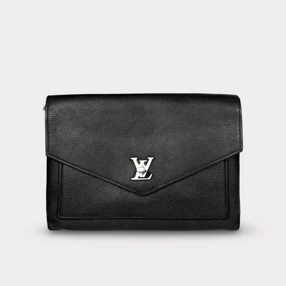 Louis Vuitton Grained Calfskin MyLockMe Pochette - Picture 1 of 11